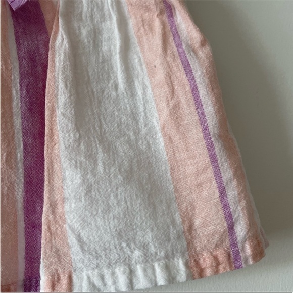 Linen blend baby dress. Size 12 Months - Picture 2 of 7